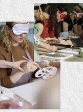 Арт-практика "Рисование закрытыми глазами"