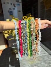 Мастер-класс по сборке тайского ожерелья из натуральных камней