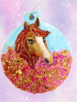 Мастер-класс по росписи гипсовой заготовки "Лошадка - символ 2026"