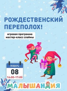 Детская программа «Рождественский переполох»