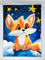 Мастер-класс для детей и взрослых "Лисенок"