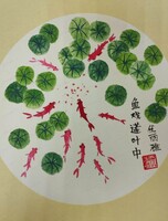 Мастер-класс по китайской живописи "Рыбки"