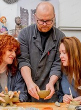 Мастер-класс по керамике в Белой Студии Гречанова