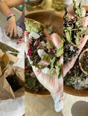 Мастер-класс по созданию свечи и массажного масла для тела с травами