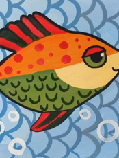 Проект "Детский час". Мастер-класс "Рыбка"