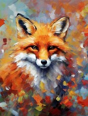 Мастер-класс для детей и взрослых "Лисичка"