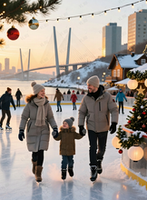 Катки, хоккейные коробки и лыжня