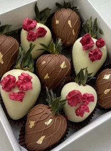 Мастер-класс "Клубника в шоколаде"