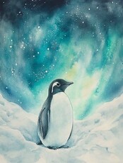 Мастер-класс акварелью "На севере"