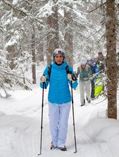 Лыжная прогулка по Мяо-Чану