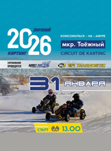 Соревнования по зимнему картингу