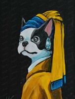 Мастер-класс по живописи "Девушка с жемчужной серёжкой"