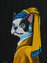 Мастер-класс по живописи "Девушка с жемчужной серёжкой"