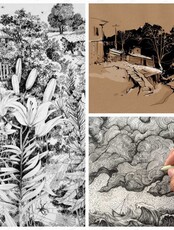 Мастер-класс "Рисуем тушью и пером"