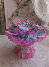 Мастер-класс "Светящийся букет из бабочек"