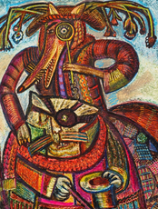 Выставка "Персоны и персонажи. Книжная графика из фондов музея и частных коллекций"