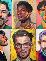 Мастер-класс "Мужской портрет с нуля" к 23 февраля