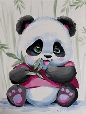 Мастер-класс для детей "Милая панда"