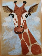 Мастер-класс для детей "Жирафик"