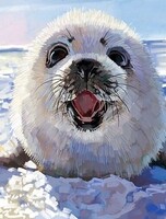 Мастер-класс для детей "Забавная нерпа"