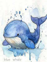 Мастер-класс по живописи "Кит"