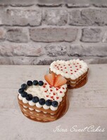 Мастер-класс по приготовлению бенто-медовика "Сердце"