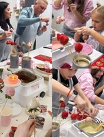 Мастер-класс "Клубника в шоколаде"