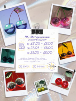 Мастер-класс «Интерьерные Диско-вишни»