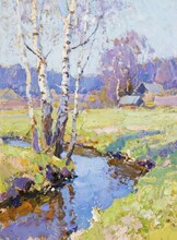 Мастер-класс по написанию пейзажа маслом