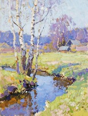 Мастер-класс по написанию пейзажа маслом