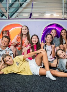 Развлекательные сеансы в сухом бассейне для всей семьи