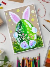 Детский мастер-класс по рисованию акрилом «Пасхальный кролик»