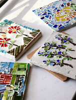 Мастер-класс «Мозаика. Панно с цветами»