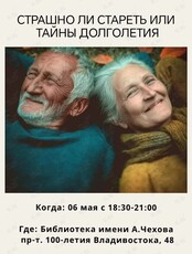 Ток-шоу на тему: «Страшно ли стареть или тайны долголетия»