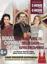 Концерт «Вокал. Скрипка. Орган»
