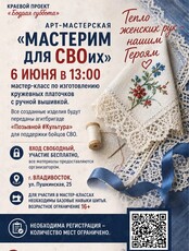 Мастер-класс по изготовлению кружевных платочков с ручной вышивкой
