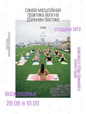 Масштабная практика йоги