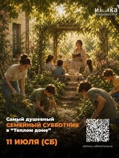 Душевный субботник для «Теплого дома»