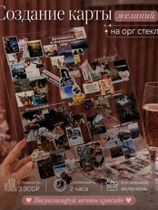 Мастер-класс по созданию карты желаний на оргстекле