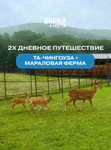 Двухдневное путешествие «Та-Чингоуза + Мараловая ферма»