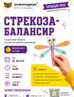 Пробный урок «Стрекоза - Балансир» для дошкольников