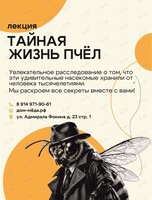 Лекция «Тайная жизнь пчёл»