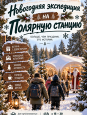 Детская программа «Новогодняя экспедиция на полярную станцию»
