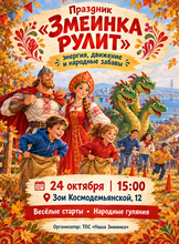 Праздник «Змеинка рулит: энергия, движение и народные забавы»