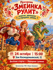 Праздник «Змеинка рулит: энергия, движение и народные забавы»