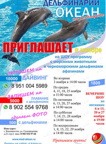 Дельфинарий «Океан»
