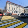 Дорожники нанесут более 15 000 квадратных метров дорожной разметки на пешеходные переходы — newsvl.ru