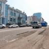 Работы в центре города осуществляют работники муниципального предприятия «Содержание городских территорий» — newsvl.ru