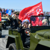 В военных автомобилях гордо восседали ветераны — newsvl.ru