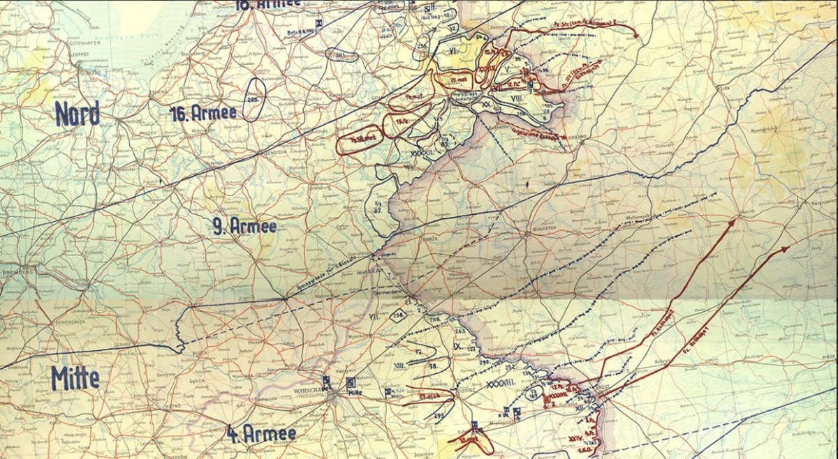Карта план Барбаросса на 22 июня 1941
